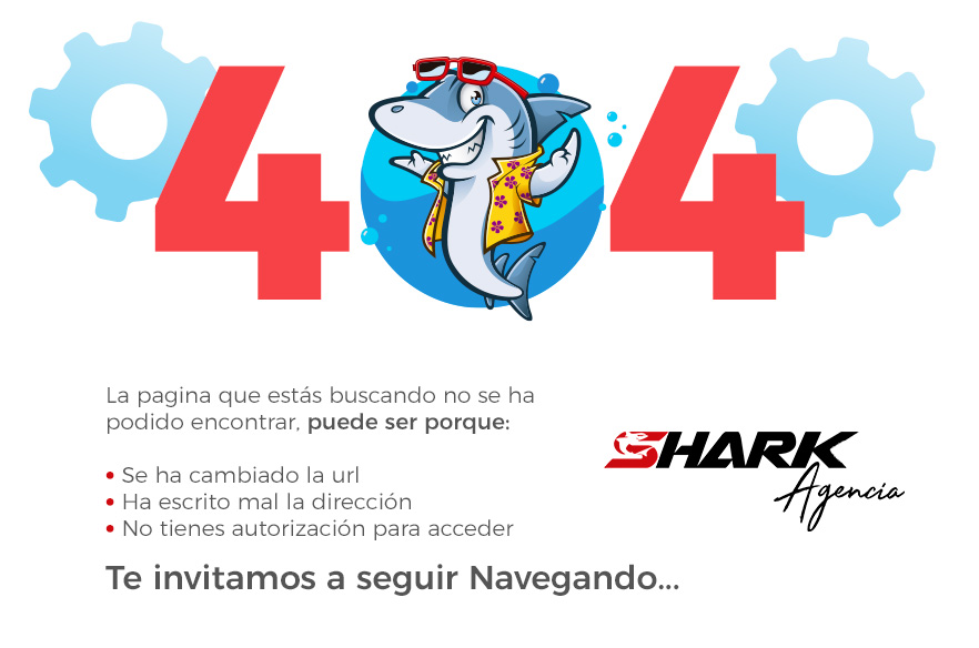 error 404 agencia shark